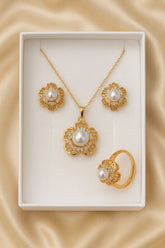 Zircon Locket Set-89 (White)